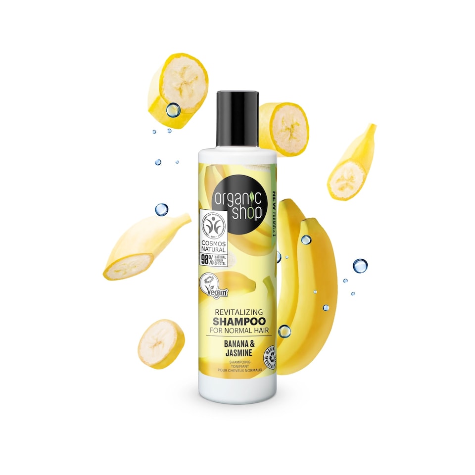 image 1 of Organic Shop Revitalizing Shampoo for Normal Hair 280ml