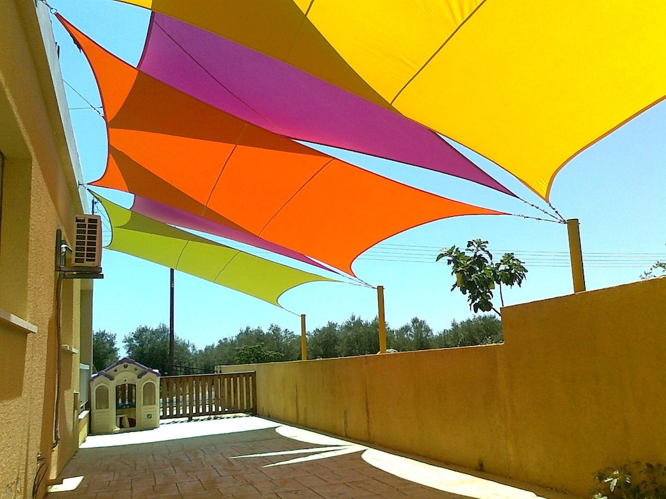 image 1 of 6m x 5m Rectangle Waterproof Sand Sun Shade Sail