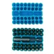 image 6 of 33pc Power Bit Screwdriver Holder Pozi Slotted Hex Torx Star Phillips Flathead