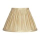 image 1 of 20cm Champagne Poly Silk Pleated Lampshade for Table Lamps