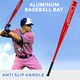 image 3 of 32" Heavy Duty Metal Baseball Bat Rounder Softball Pole Stick Stainless Steel