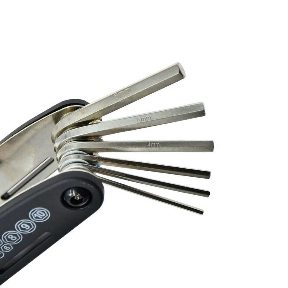 image 1 of Six Peaks Bike Repair Tool - Black - One Size Black