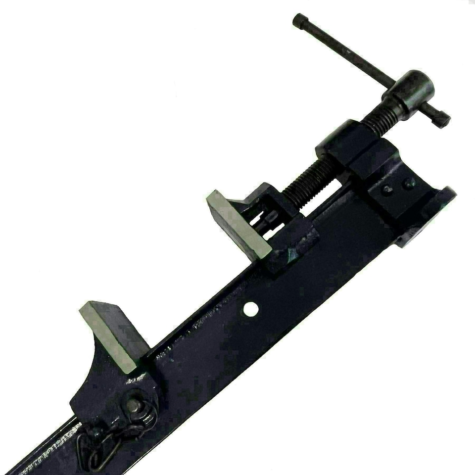 image 1 of 48" (1200mm) Cast Iron T-Bar Sash Clamp Grip Work Holder vice Slide Cramp 6pc