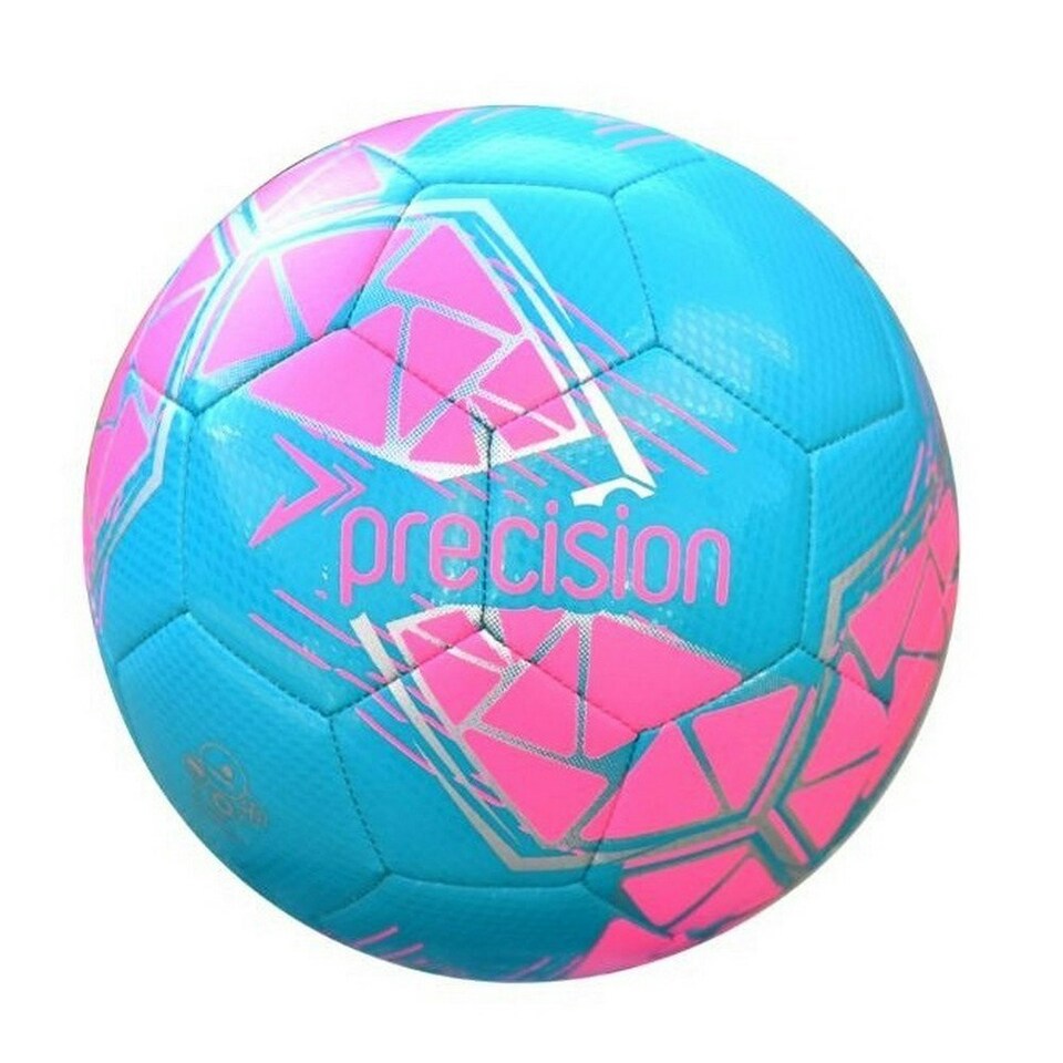 Precision Fusion 2024 Mini Training Ball - Blue/Pink/Silver - 2