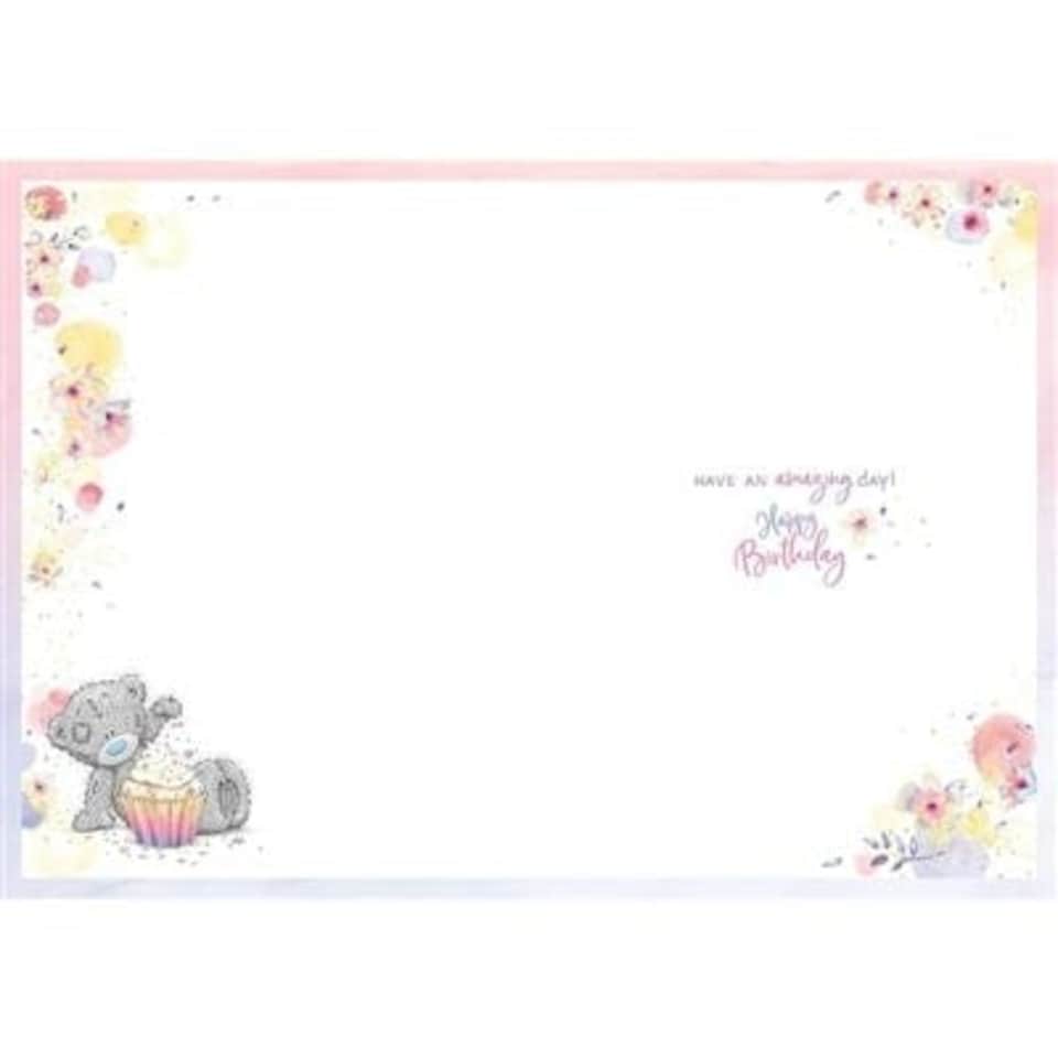 image 1 of Bear With Cupcake 18th Birthday Card