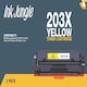 image 4 of 2x Compatible HP 203X Yellow Toner Cartridges Yellow