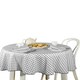 image 1 of Molly Tablecloth - Charcoal - 160x160cm