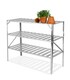 image 2 of Primrose Traditional 3 Tier Greenhouse Staging - Silver