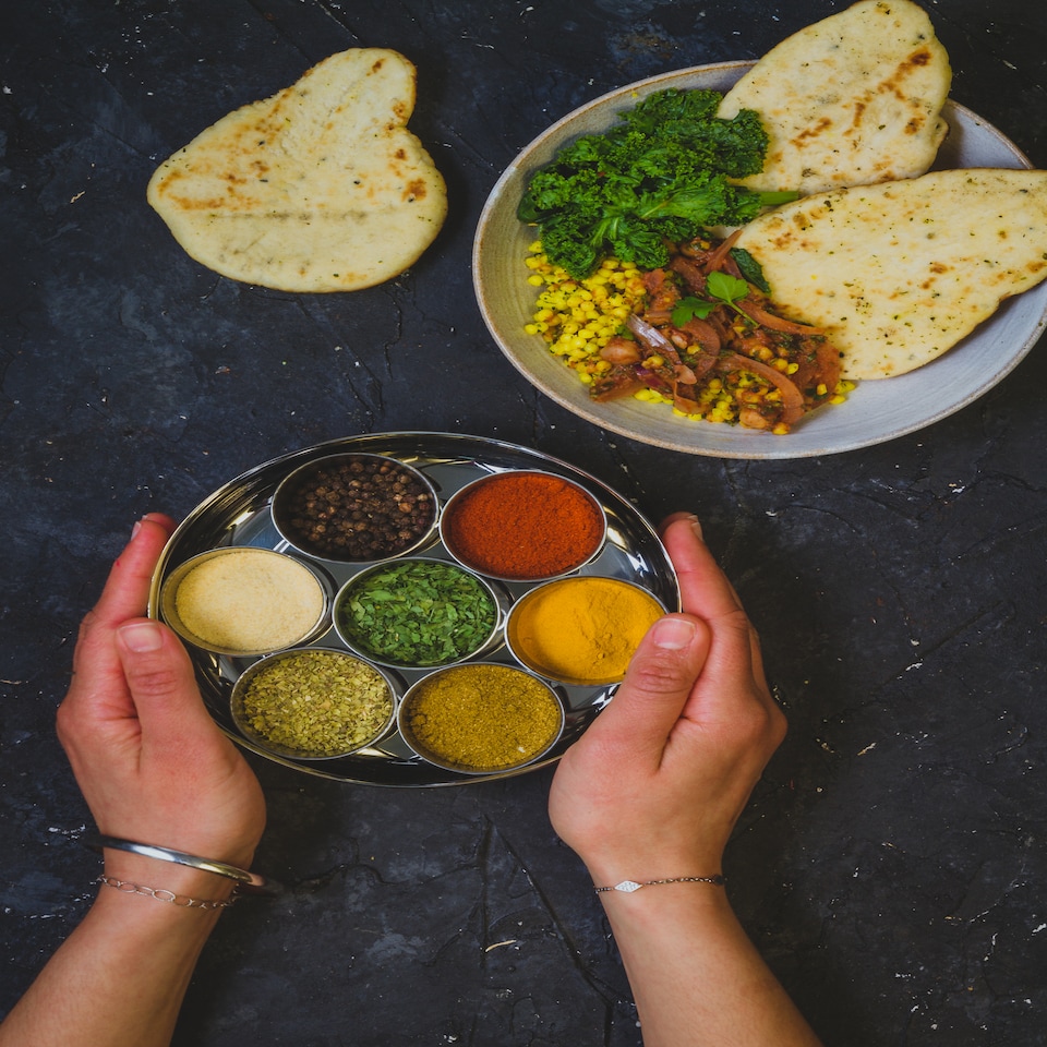 image 1 of KitchenCraft Spice Box Silver Stainless Steel | Silver