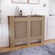 image 1 of Vida Designs Milton Radiator Cover MDF Slatted Cabinet, Unfinished, 111cm
