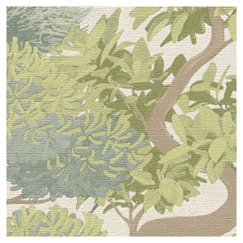 image 1 of AS Creation Cuba II Tree Canopy Wallpaper | Green | Green | 1