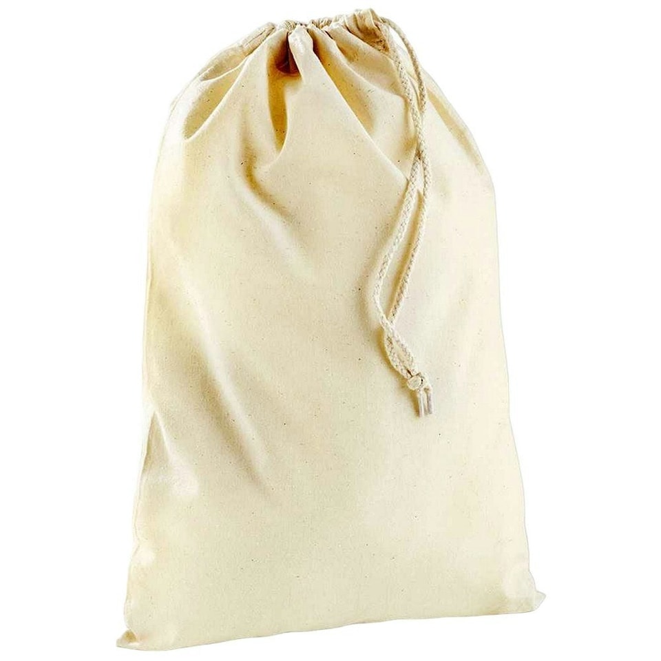 Westford Mill Stuff Drawstring Bag - Natural - XL | Cream | XL