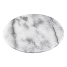 Judge White Marble Round Platter 26cm/10"