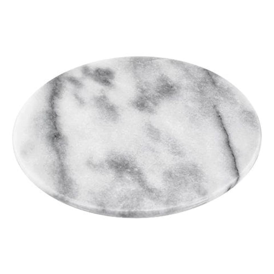 image 1 of Judge White Marble Round Platter 26cm/10"