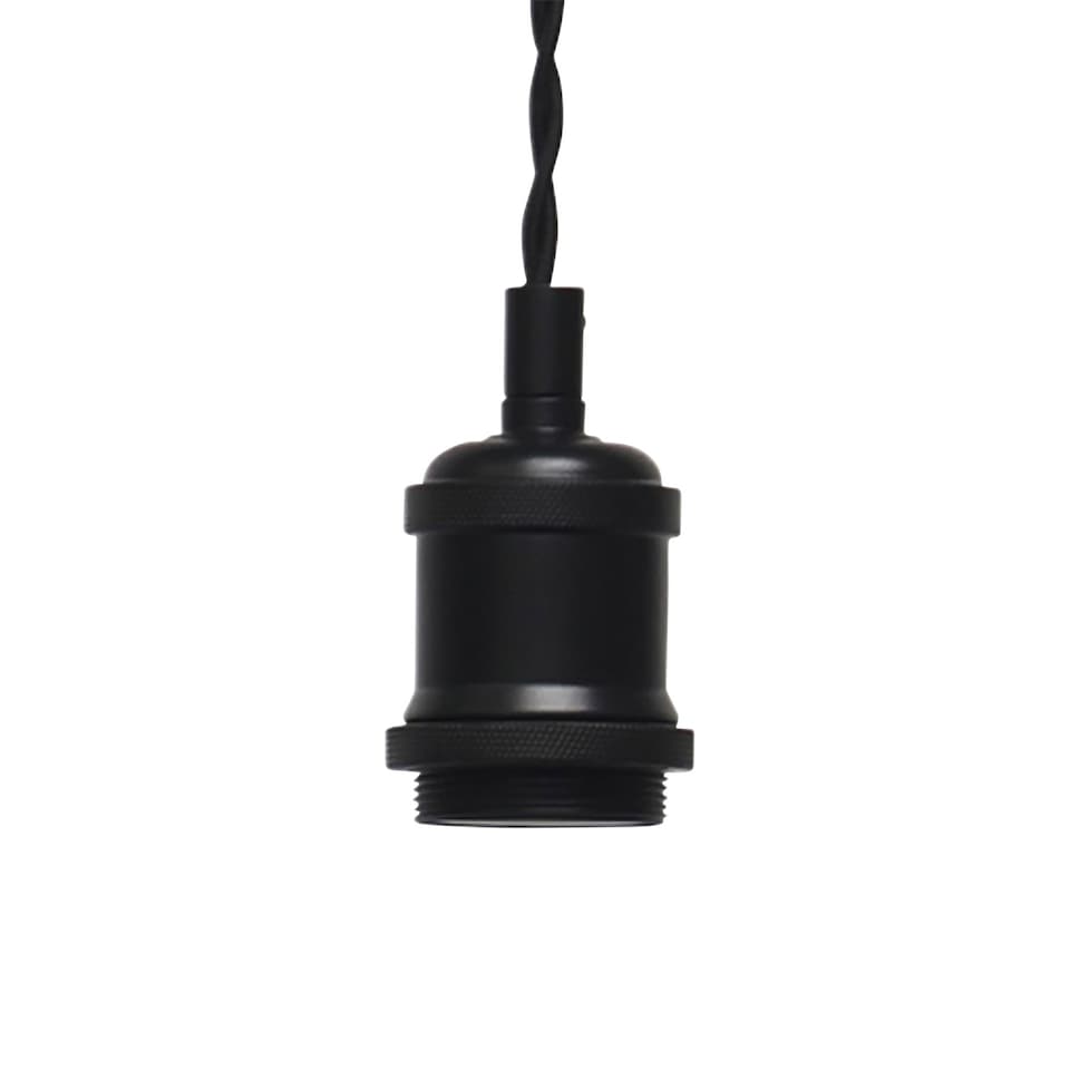image 1 of Flex -Black Retro Ceiling Pendant Flex Kit for Easy Fit Shades