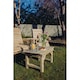 image 3 of Multi Set, Wooden Garden Table and Chairs - L100 x W370 x H105 cm - Fully Assembled