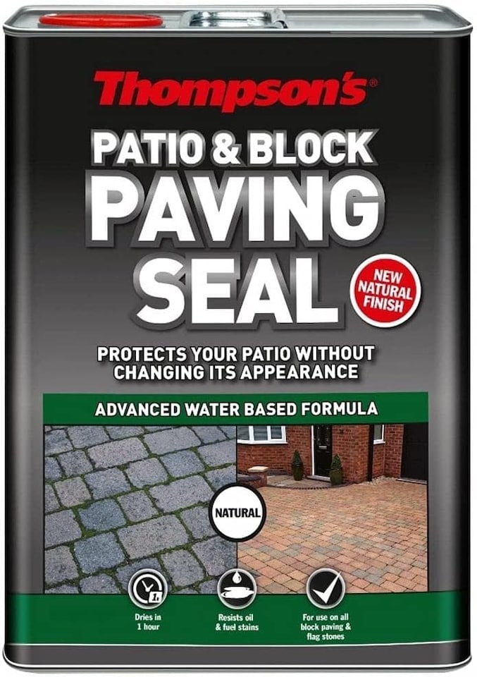 Thompson's Patio+Black Pave Seal Natural 5L