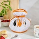 image 2 of Ulster Weavers Cats In Waiting Tea Cosy - Muff Orange