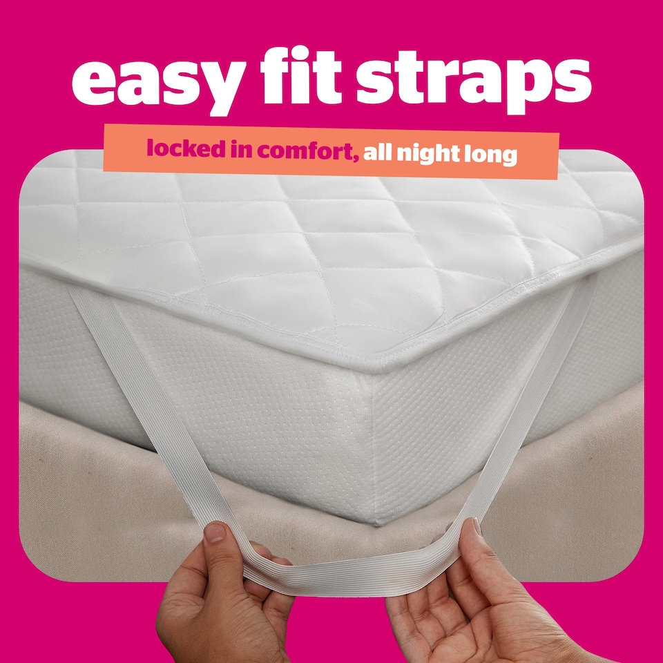 image 1 of Silentnight Ultrabounce Mattress Protector | White