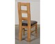 image 8 of Dakota 152 x 87cm Medium Oak Dining Table and 4 Yale Chairs | Brown | Brown