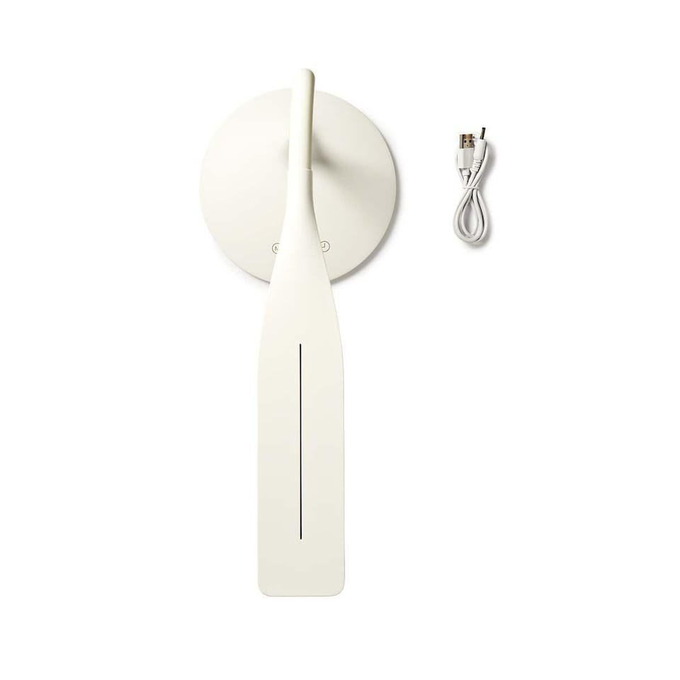 image 1 of Nedis LED Table / Bedside Desk Lamp Dimmable & USB Rechargeable with Touch Function - White