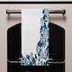 image 2 of Winter Blue Flowers (Kitchen Towel)