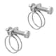 image 1 of KCT Universal 15-18mm Double Wire Clips for Hose Pipe - 2 Pack