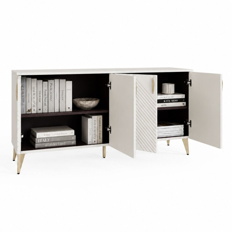 image 1 of Frank Olsen Ava Sideboard | White | White
