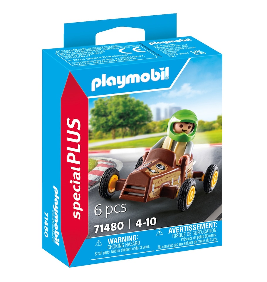 image 1 of Child with Go-Kart