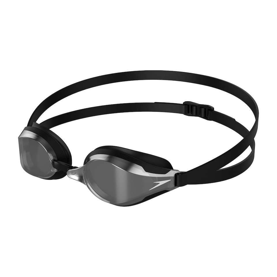 image 1 of Speedo Unisex Adult Fastskin Speedsocket 2 Swimming Goggles | Black | Black/Silver | One Size | 1