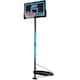 image 1 of NET1 Competitor Basketball Hoop - 111 x 71 cm Backboard, Adjustable 2.28-3.05 m, 38 L Portable Base | Multi | BLACK | 4396