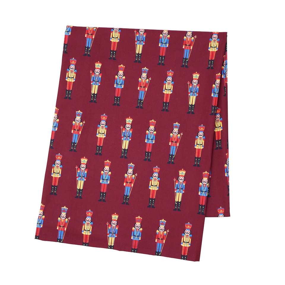 image 1 of Catherine Lansfield Christmas Nutcracker Cotton Table Cloth