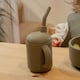 image 4 of Tiny Dining Baby Silicone Training Cup - 170ml - Silver Sage Green