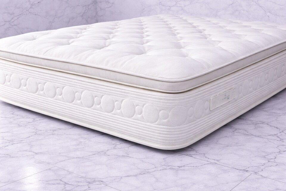 image 1 of Natural Fillings Pillowtop Pocket Sprung Encapsulated Mattress 3ft Single