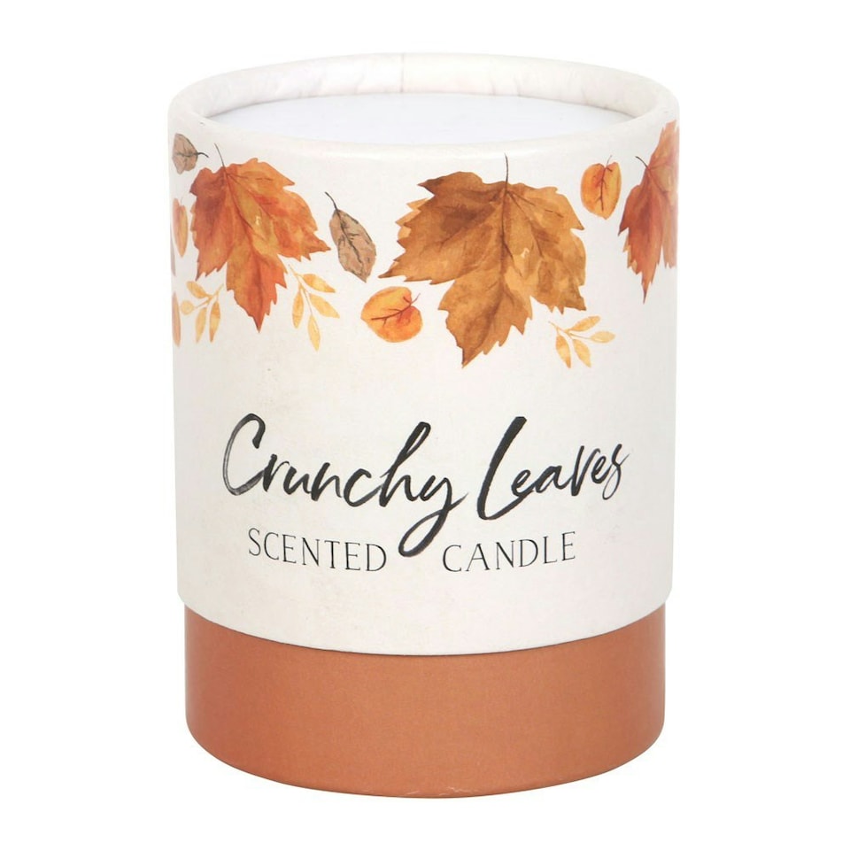 image 1 of Crunchy Leaves Scented Jar Candle