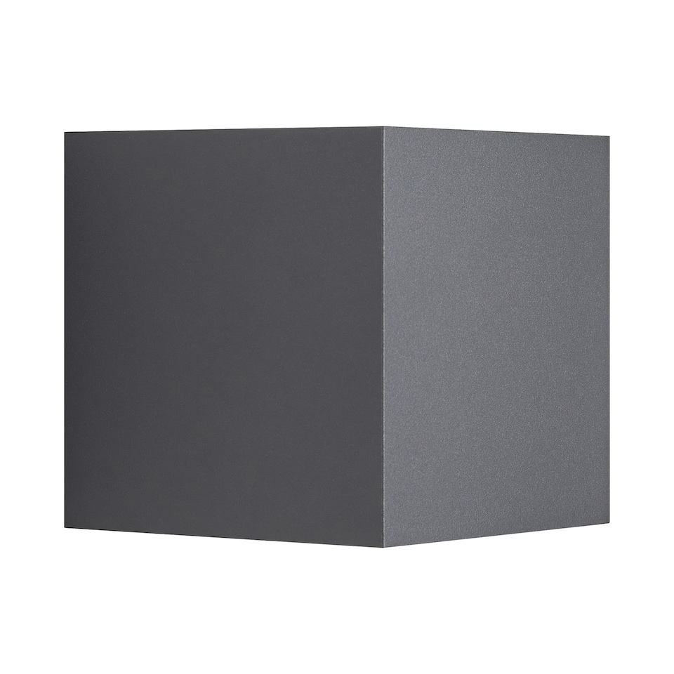 image 1 of Milda kubi | Wall light | Anthracite | Black | Anthracite