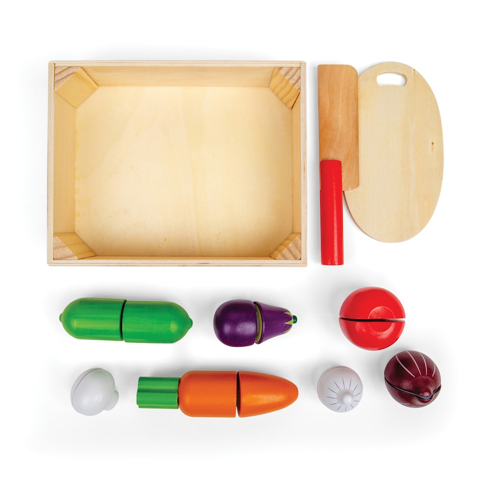 image 1 of Cutting Veg Crate | Multi