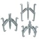 image 2 of Gear Puller 3 Leg Hub Bearing Removal Pulley Tool Set 3" 4" 6" Internal External