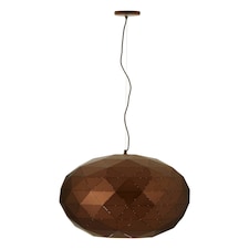 Interiors by Premier Large Coffee Finish Pendant Light