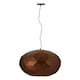 image 1 of Interiors by Premier Large Coffee Finish Pendant Light
