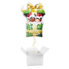 Elf on the Shelf Christmas Merry Makers Giant Helium Foil Balloon - Inflated Balloon in a Box