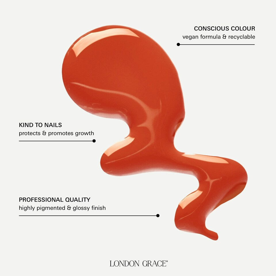 image 1 of Millie Nail Polish Orange