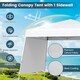 image 6 of COSTWAY 3m x 3m Pop up Canopy Tent Garden Gazebo White