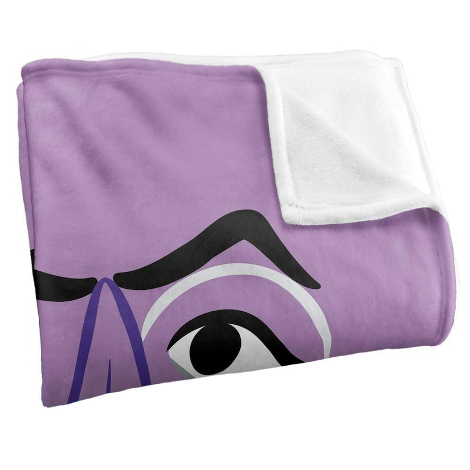 image 1 of Sesame Street Face The Count Blanket - Multicoloured - One Size