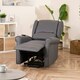 image 3 of Corcoran Electric Riser Recliner with Massage and Heat - Grey