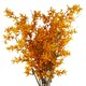 image 1 of 6x 130cm Yellow Blossom Floral Spray Artificial
