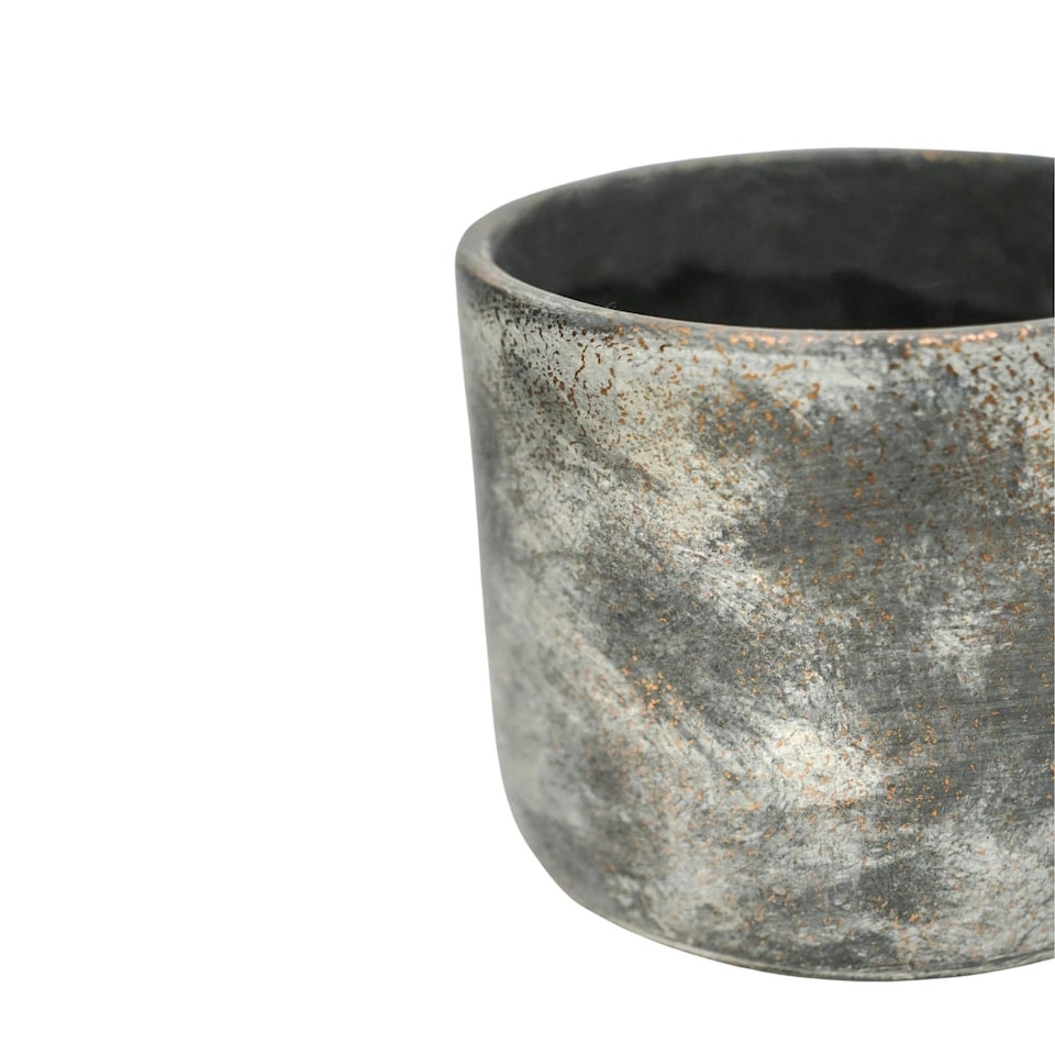image 1 of Tivoli Planter - Cement - L26 x W26 x H25 cm - Earth | Multi
