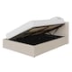 image 2 of Side Lift Ottoman Storage Bed Double Natural | Cream | Natural
