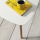 image 5 of Malme Extra Large Side Table in Classic White and Natural Pine White