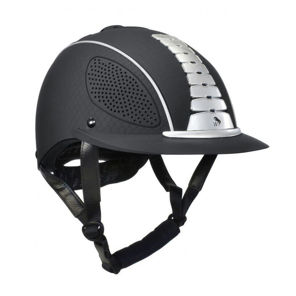 image 1 of Whitaker Horizon Riding Helmet - Black - 55cm - 58cm Black | 55cm - 58cm